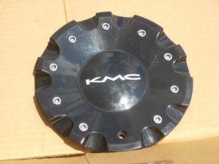 KMC Alloy Wheel Black Center Cap 1086L185 HT 031