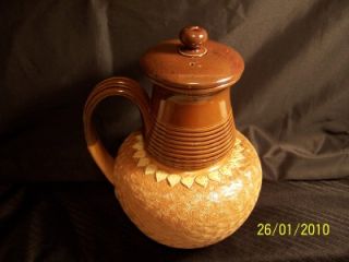 Doulton Lambeth Stoneware Coffee Pot