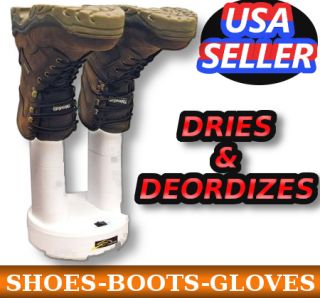 Boot Sneaker Glove Dryer and Deodorizer Dries Sneakers Shoes