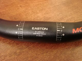 2012 Easton EA70 Monkey Bar Riser Handlebar Black New