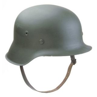 Replica WWII German M35 Rolled Rim Helmet