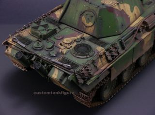 Custom 1 16 German Panther G Panzer V Tiger RC Heng Long Battle Tank