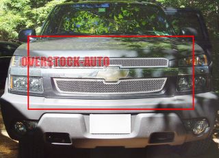 Stainless Chrome Mesh Grille 2001 06 Chevy Avalanche