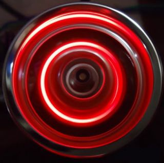 RC 1 10 Car Disc Wheel Hubs Red LED Light Connector