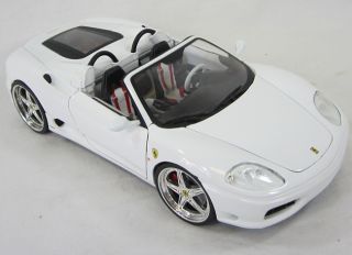 Hot Wheels 1999 Ferrari Spider 360 1 18 Scale Die Cast Model Car