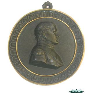 Fine Napoleon Bonaparte Bronze Medal Medallion France CA 1900