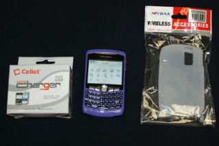 Purple Blackberry 8310 at T Phone Mint Fast Shipping
