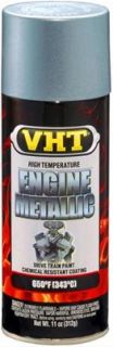 Paint High Temperature Engine Enamel Flat Metallic Titanium Silver 11