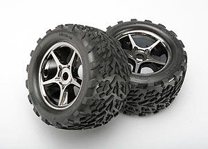 Traxxas 5374X E Revo 1 10 Brushless Wheels Tires