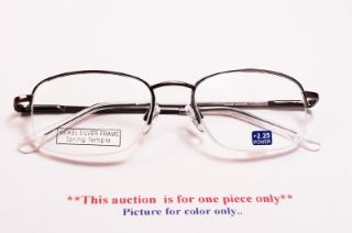 Drummer Spring Temple Wire Reading Glasses 1 75 R404