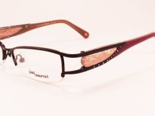 JB 673 50 17 130 Black Half Rim Womens Designer Glasses Frames