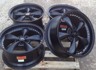 Black Mustang Bullitt Wheels 18x9   18 Deep Dish 18 INCH rims 2005