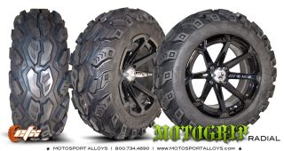 EFX Motogrip Radial ATV Tires 2 26x9x14 2 26x11x14 New