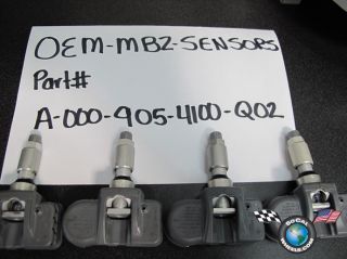 Factory TPMS Tire Pressure Monitoring Sensor A 000 905 4100 Q02 433