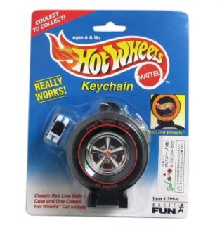 Black Coolest Hot Wheels Keychain with A Car WJ2048