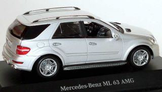 43 Mercedes ML 63 AMG Facelift 2008 silber   PROMO