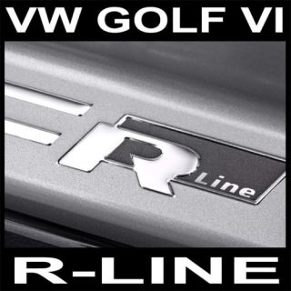 VW Einstiegsleisten R LINE VW Golf 6 ab 2008 (3 türer)