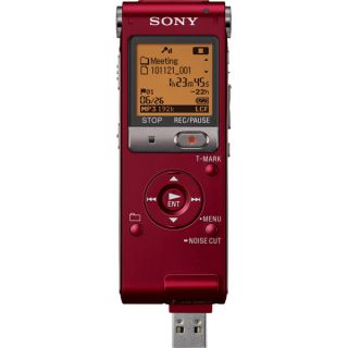 SONY ICD UX512 Rot 2GB digitales Diktiergerät /USB