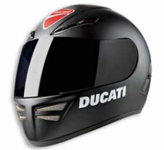 Ducati AGV Helm DARK RIDER schwarz 2011