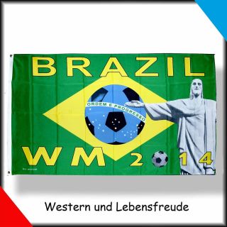 Brazil Fußball WM 2014 Weltmeisterschaft 90 x 150 cm Neu