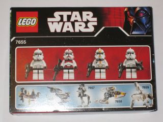 LEGO STAR WARS 7655 CLONE TROOPERS BATTLE PACK MISB NEW RAR KG