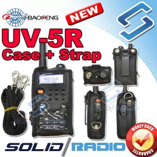 Softcase for BAOFENG Dual band Radio UV 5R + Shoulder strap case UV5R