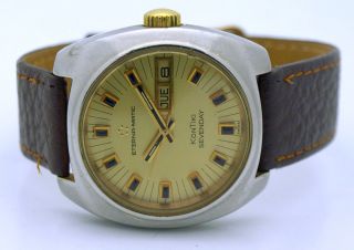 Mens ETERNA MATIC Kontiki Sevenday Date/Day 70s Divers Wristwatch