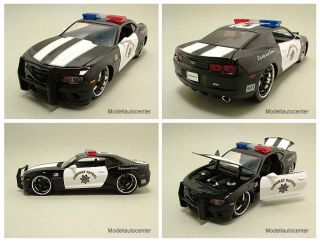 Chevrolet Camaro SS 2010 Highway Patrol Police, Modellauto 124 / Jada