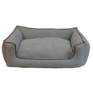 Carolina Pet Personalized Kuddle Lounge Bed   Grey