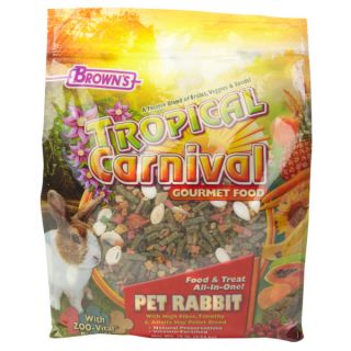 FM Browns Tropical Carnival Rabbit Food   Food   Small Pet