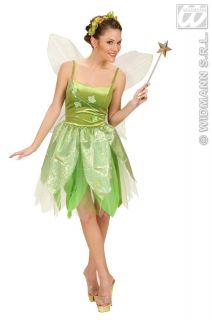 Waldfee Kostüm Fee Schmetterling Elfe Kleid und Flügel Damen