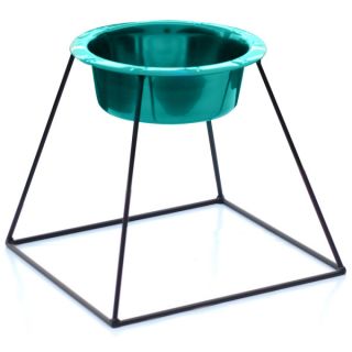 Platinum Pets Pyramid Stand with Stainless Steel Bowl   Dog   Boutique