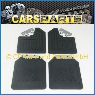 Mud Flaps   Front And Rear   LADA Niva 1600, 1700, 1900 (Diesel