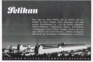 Fabrik Pelikan Fuellhalter Fueller Tinte Tusche Zeichenmaterial 1941