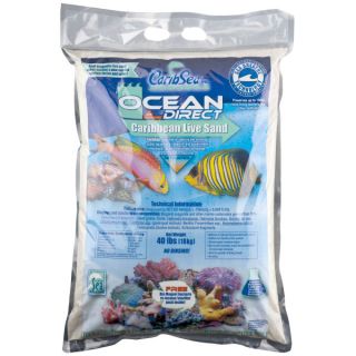 Fish Gravel & Sand  CaribSea Ocean Direct™ Caribbean Live Sand