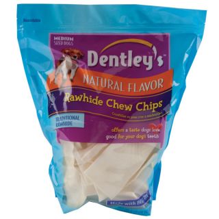 Dentleys Traditional Rawhide Chew Chips