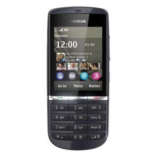 Nokia Asha 300 Handy 6,1 cm (2,4 Zoll) 5 Megapixel Kamera graphite