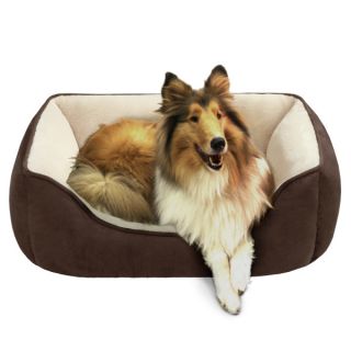 Soft Touch Reversible Rectangular Cuddler Pet Bed   Beds   Dog