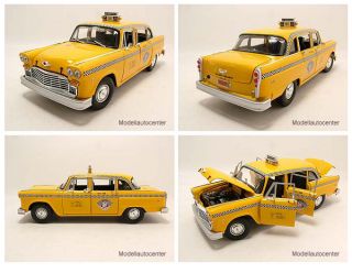 Checker Cab 1981 New York Taxi Modellauto 118 Sun Star