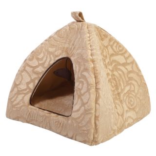 Whisker City™ Pyramid Cat Bed   Enclosed   Beds