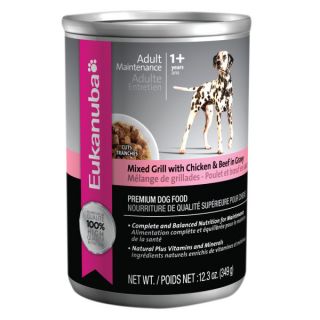 Eukanuba Adult Mixed Grill Canned Dog Food   Food   Dog