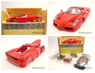 Ferrari Enzo rot  Bausatz , Modellauto 124 / Maisto
