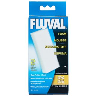 Fluval Canister Filter Foam Blocks for Models 104   404, from Hagen   Filter Media   Fish
