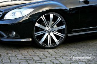 Lombartho LX Black 10x 22 Zoll Alufelgen Felgen Mercedes S Klasse W221