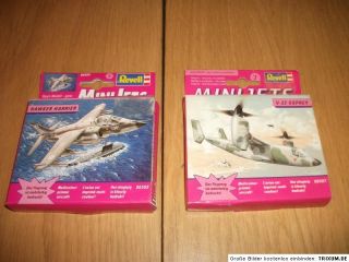 Revell   Mini Jets Hawker Harrier & Mini Jets V   22 Osprey