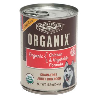 Castor & Pollux™ ORGANIX Organic Chicken & Vegetable Formula Grain Free Adult Dog Food   Food   Dog