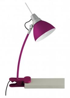 Schreibtischlampe Klemmleuchte Leselampe Bürolampe pink