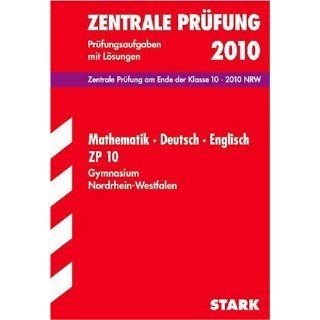 Nordrhein Westfalen Mathematik / Deutsch / Englisch ZP 10, 2010