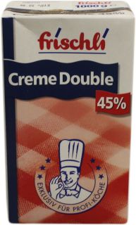 54EUR/1l) Frischli H Creme Double 45% 1L
