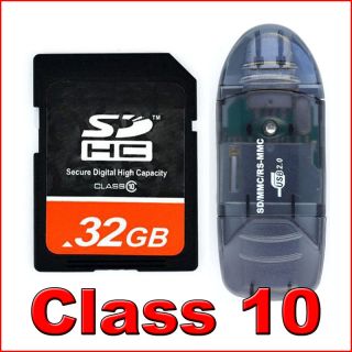 32GB Class 10 SDHC SD Speicherkarte Card Karte 32 GB